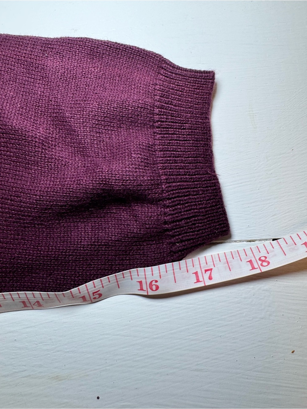 dELiA*s Plum Crewneck Cardigan with Red Buttons - Picture 11 of 11